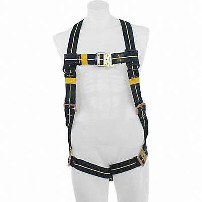 WERNER H913005 Weld Harness Qck Connect Leg Blk/Ylw 2X