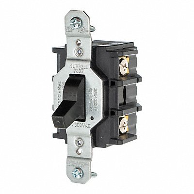 HUBBELL KELLEMS HBL7832 ManualMotorSwtch No Enclosure Toggle Switch
