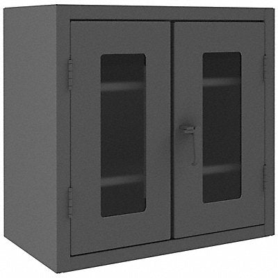 DURHAM MFG HDCC2436362S95 Storage Cabinet 36 x36 x24 Grey 2Shlv