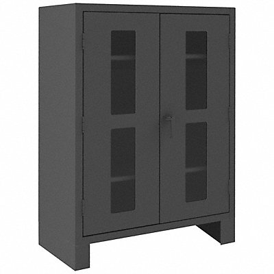 DURHAM MFG HDCC2448663S95 Storage Cabinet 66 x48 x24 Grey 3Shlv