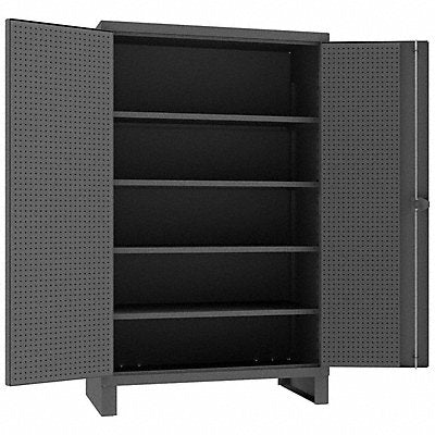 DURHAM MFG HDCP2448784S95 Pegboard Cab 78 x48 x24 Gry 1200lbLoad