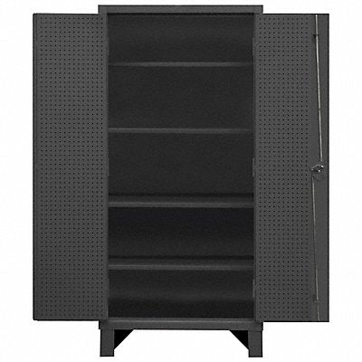 DURHAM MFG HDCP244878PB324S95 Pegboard Cab 78 x48 x24 Gry 1000lbLoad