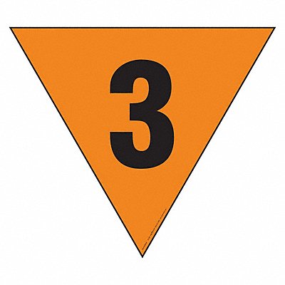 LABELMASTER HMPG146FV DOT Container Placard Reflective Sheet