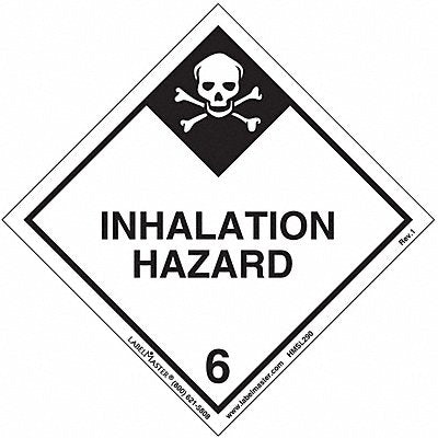 LABELMASTER HMSL290 DOT Container Placard PVC PK500