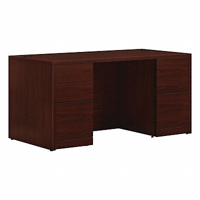 HON H105892NN Single Pedestal Desk 29 1/2 in H 60 in W