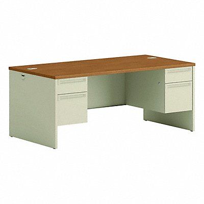 HON H38180CL Desk 29 1/2 in H 72 in W Putty