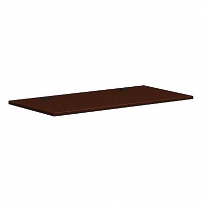 HON HLPLRW4824LTM1 Desk Top 24 in D Mahogany 200 lb Capac.