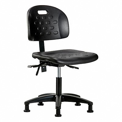 GRAINGER BRHPDHCHRGT1A0RGBLK Poly Chair Low Tilt Glides Black