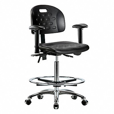 GRAINGER BRHPHBCHCRT1A1CFCCBLK Poly Chr Chrome Hi T AA FR Cast Blk