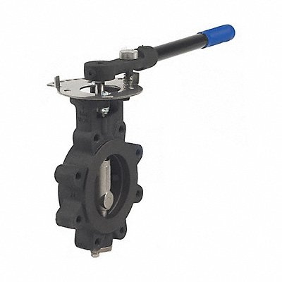 MILWAUKEE VALVE HP1LCS4212212 Butterfly Valve Lug 2 1/2 In RPTFE Liner
