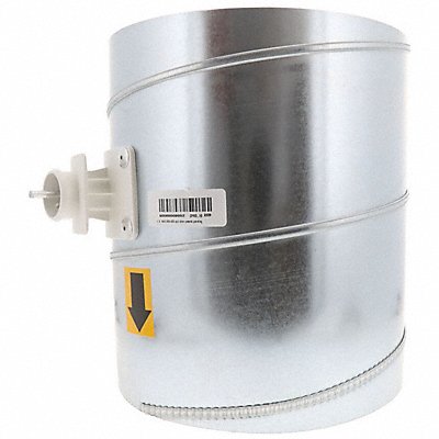 HONEYWELL HOME CPRD10 Bypass Damper Gr/Rd/Steel 10 in Dia.