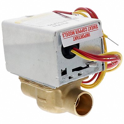 HONEYWELL HOME V8043E1061 Motorised Zone Valve NC Brass 3/4inSweat