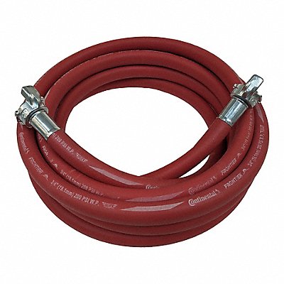 CONTINENTAL HZR100202577 Jack Hammer Hose 200 psi 25 ft Red