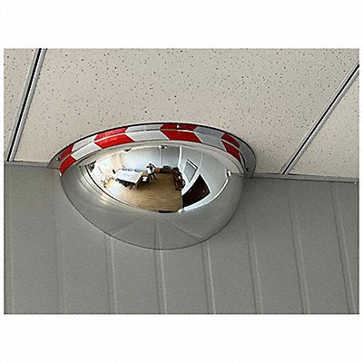 FRED SILVER HDOMEST36 Half Dome Safety Mirror