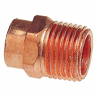 NIBCO 604R38x12 Reducing Adaptor Wrot Copper 3/8 CxMNPT