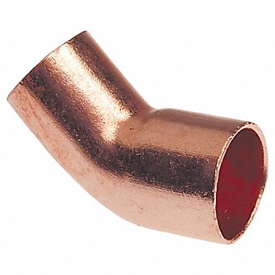 NIBCO 606238 Elbow 45 Deg Wrot Copper 3/8 FTGxC