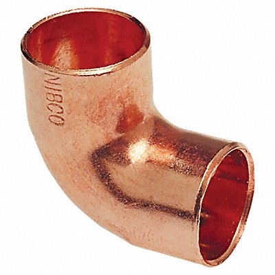 NIBCO 6073 Elbow 90 Deg Wrot Copper 3 Tube CxC
