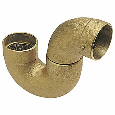 NIBCO 885112 DWV P-Trap Cast Bronze 1-1/2 Tube CxC