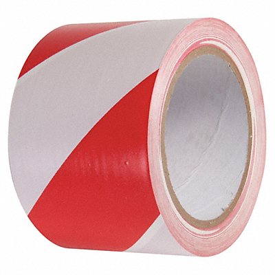 INCOM MANUFACTURING VHT311 Floor Tape Red/White 3 inx54 ft Roll