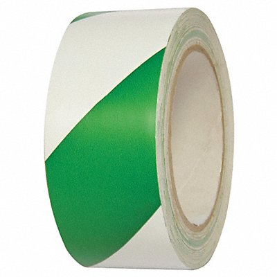 INCOM MANUFACTURING VHT213 Floor Tape Green/White 2 inx54 ft Roll