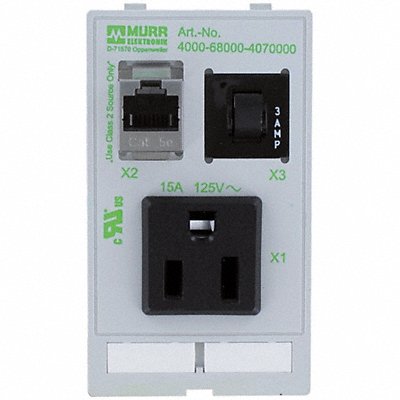 MURRELEKTRONIK 4000680004070000 Combination Insert 88 mm H