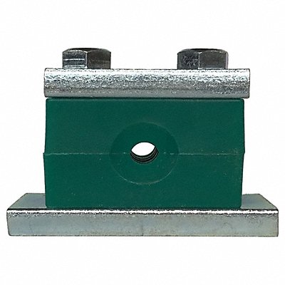 ZSI HM3008SGRG Vibration-Damping Pipe Clamp 1 7/8 H