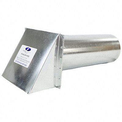 FIELD CONTROLS IAH4 Intake Vent Cap 4 in Size Aluminum