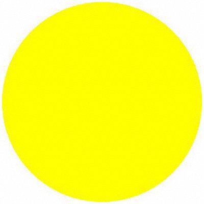 TAPECASE 16U823 F8588 Inventory Control Label Yellow PK1000