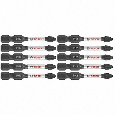 BOSCH ITPH22B Impact Driver Bits Phillips(R) #2 PK10