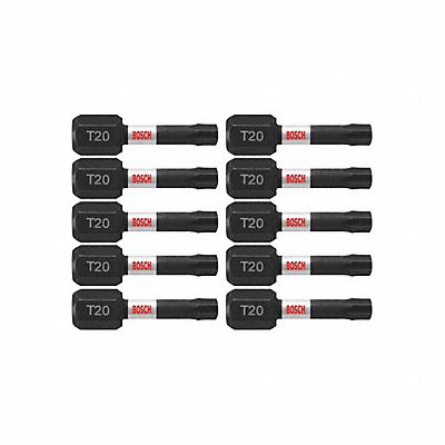 BOSCH ITT201B Impact Driver Bits Torx(TM) T20 PK10