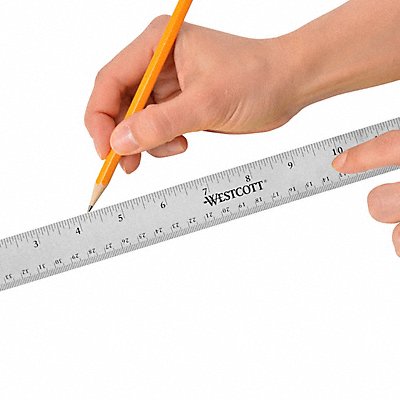 WESTCOTT 10416 Ruler 15 Inch Stainless Steel
