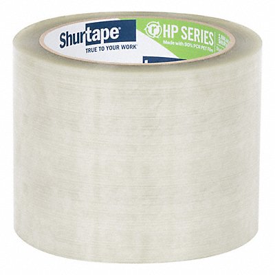 GRAINGER RHP100 Packaging Tape 1.3 mil Clear PK24
