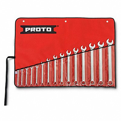 PROTO J1200SPL Combination Wrench St Steel Polish Standard Offset