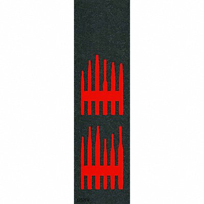 PROTO J2S2FV Foam Inserts Black/Red 16 L 5 W