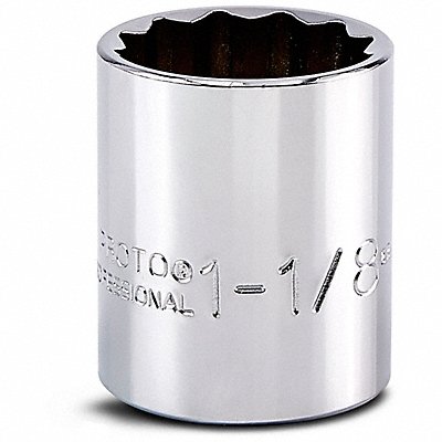 PROTO J5436 Socket Steel Chrome 1 1/8 in