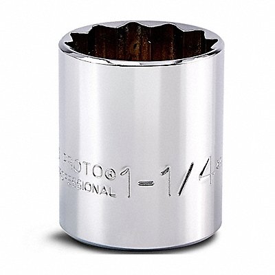 PROTO J5440H Socket Steel Chrome 1 1/4 in