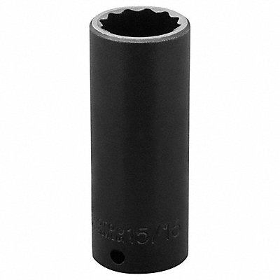 PROTO J7330 Impact Socket Steel Black Oxide 15/16 in