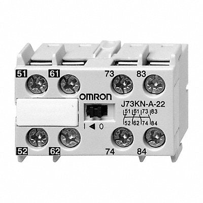 OMRON J73KNA22 Aug Contact Block for J7KNA