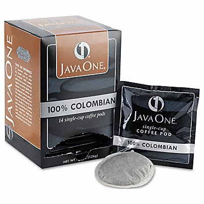 JAVA ONE 30206 Coffee Pods Colombian Supremo PK14