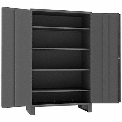 DURHAM MFG JC4824784S95 Storage Cabinet 78 x48 x24 Grey 4Shlv