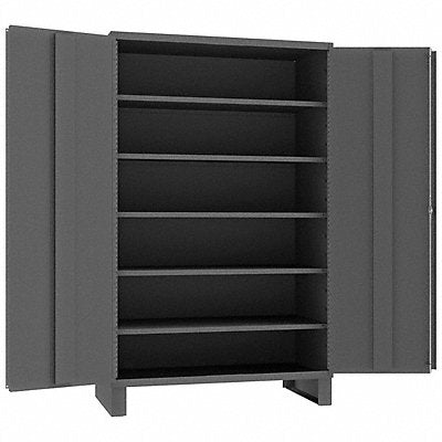 DURHAM MFG JC4824785S95 Storage Cabinet 78 x48 x24 Grey 5Shlv
