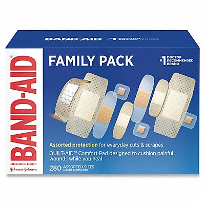 BAND-AID 4711 Bandages Variety PK280
