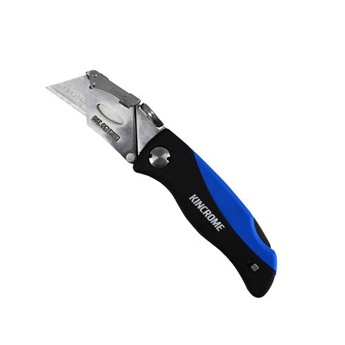 Kincrome K060012 Folding Utility Knife Lock Back 160mm
