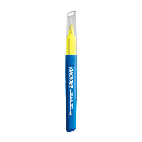 Kincrome K11761 Highlighter Marker Chisel Tip Yellow
