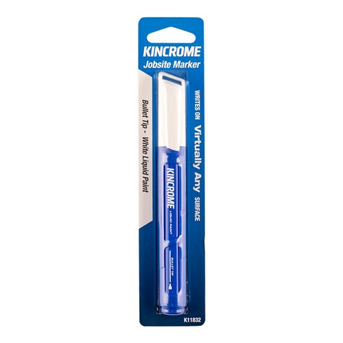 Kincrome K11832 Paint Marker Bullet Tip White