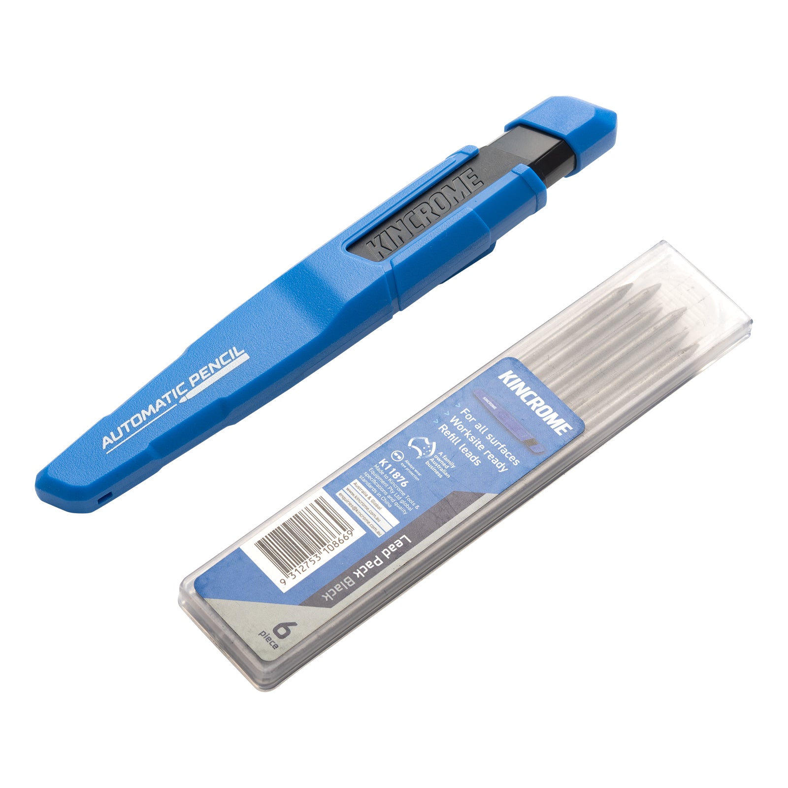 Kincrome K11870 Automatic Mechanical Pencil and Black Refill Pack - view 2