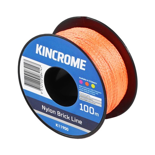 Kincrome K11900 Nylon Brick Line 100m