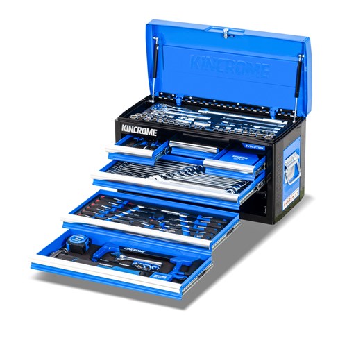 Kincrome K1211 EVOLUTION Chest Tool Kit 182 Piece 6 Drawer 26"
