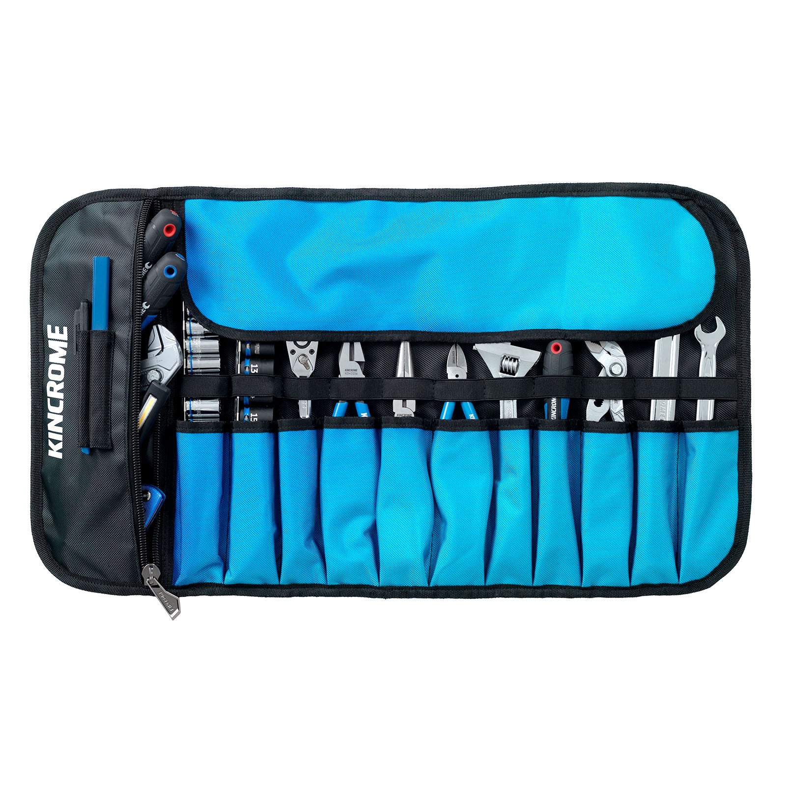 Kincrome K13311 11 Pocket & 1 Zip Tool Roll - view 2