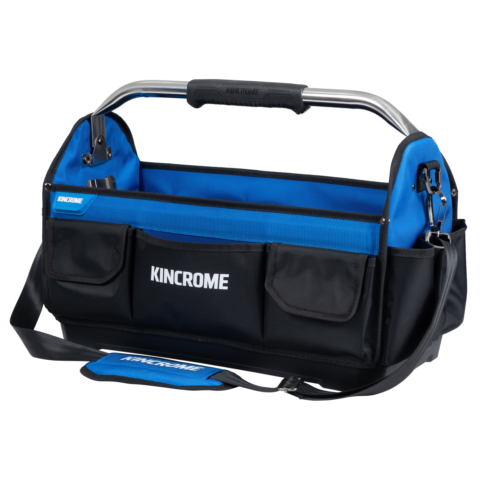 Kincrome K13521L 520mm Hard Base Open Tote Swivel Handle Bag - view 2